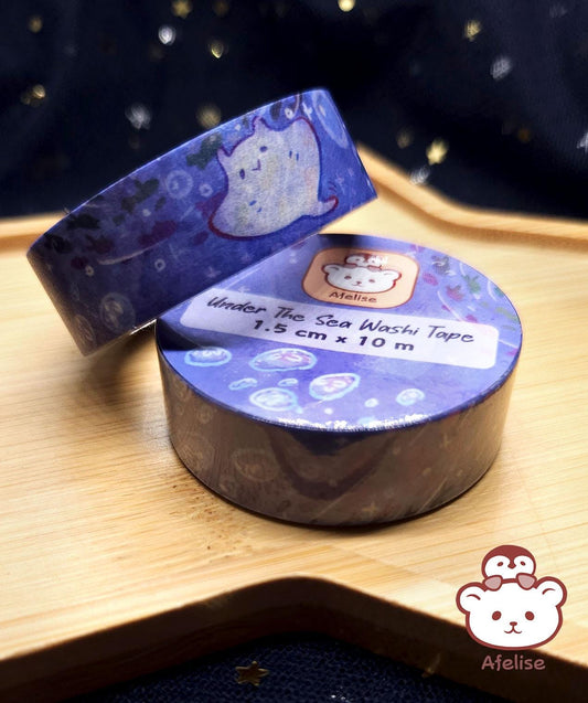 Under The Sea with Manta Ray Washi Tape