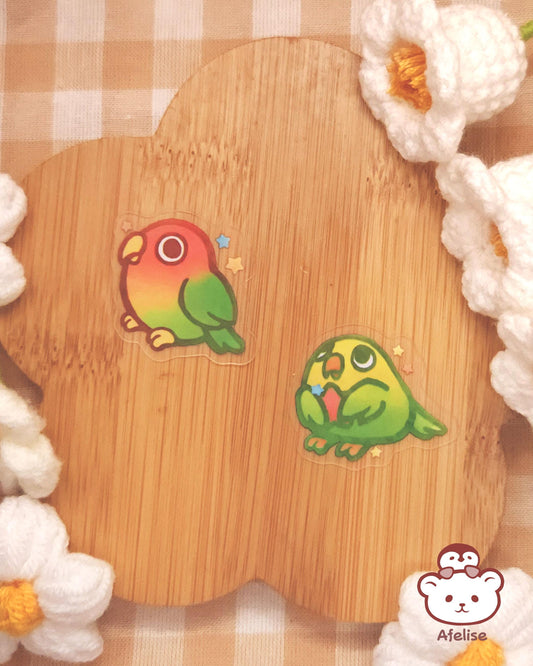 Lil Parrot Sticker Flakes Pack