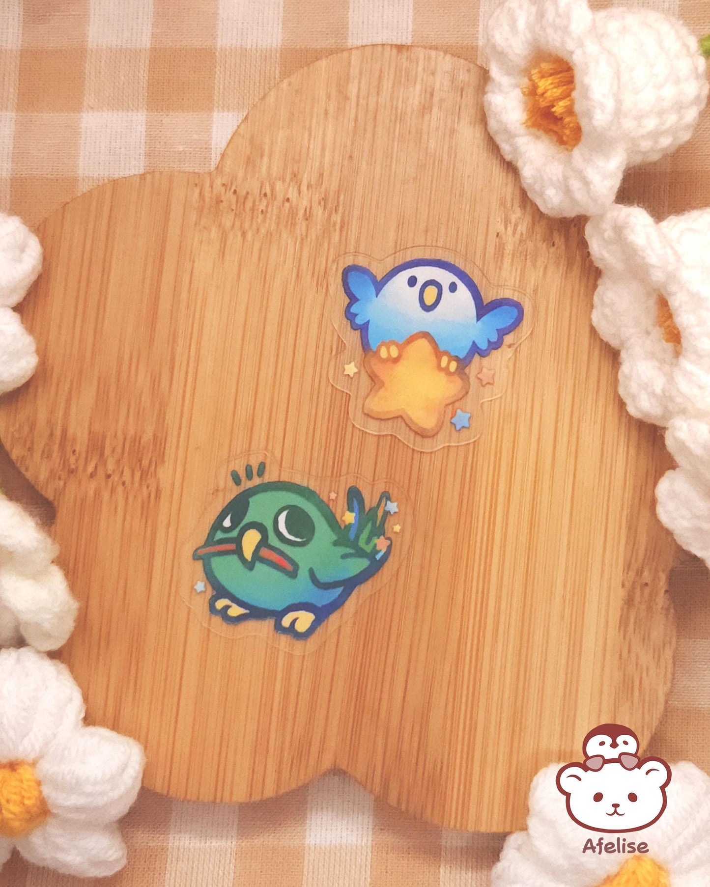 Lil Parrot Sticker Flakes Pack
