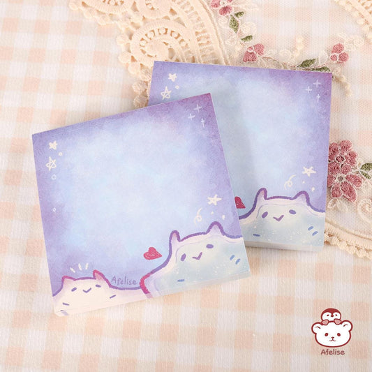 Manta Ray Memo Pad and Sticky Note