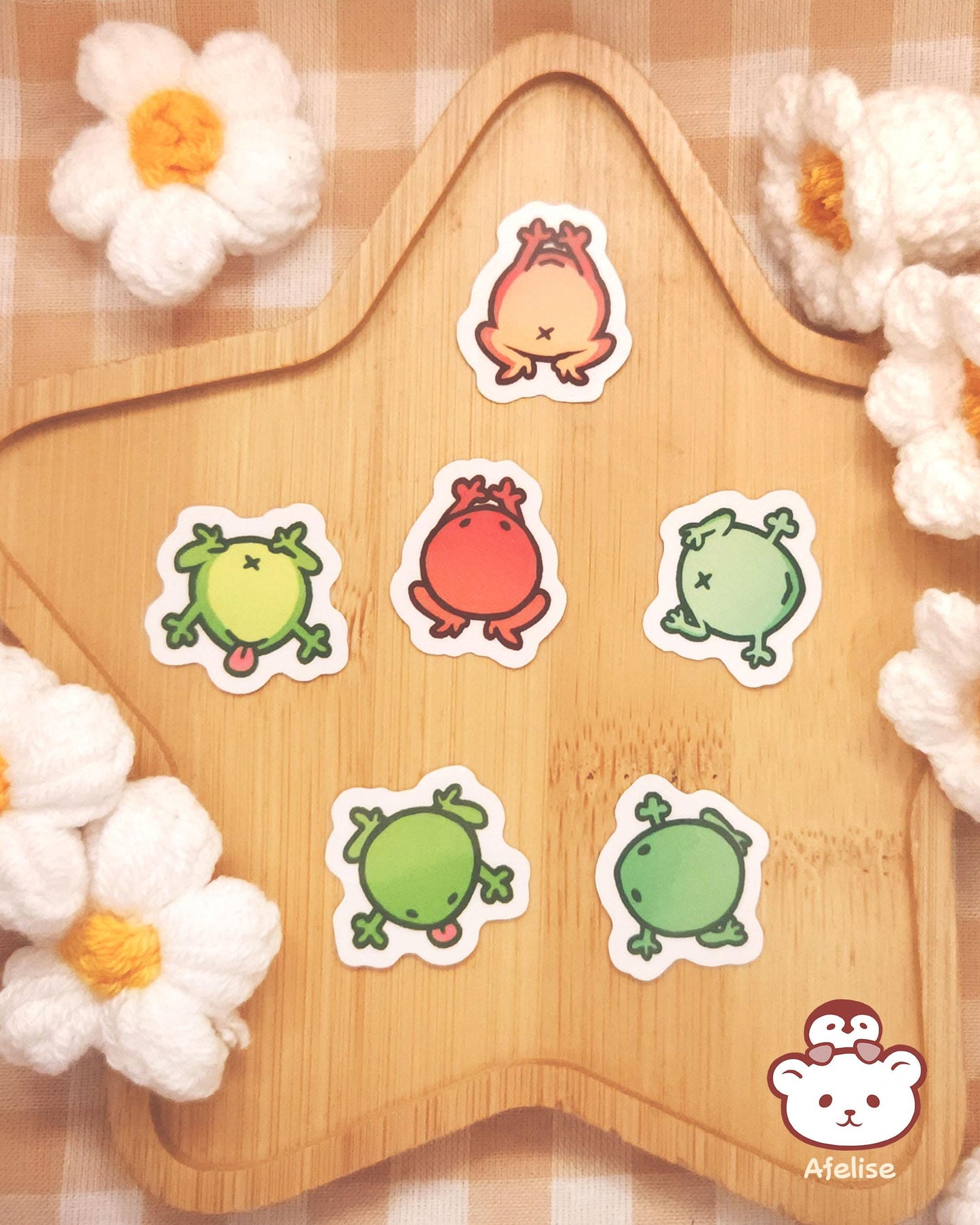 Lil Froggies Sticker Flakes Pack