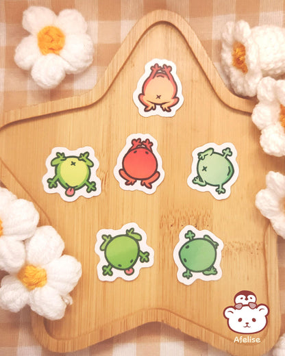 Lil Froggies Sticker Flakes Pack