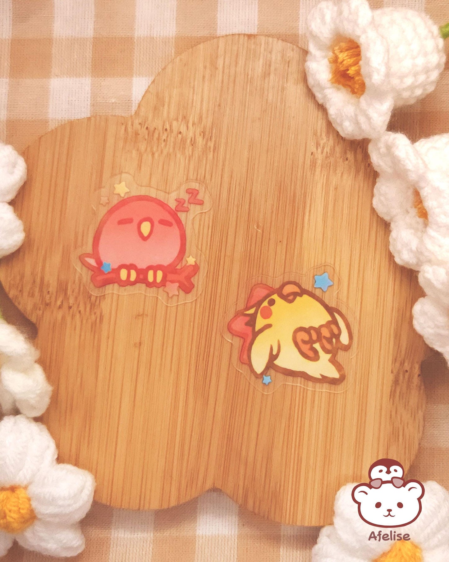 Lil Parrot Sticker Flakes Pack