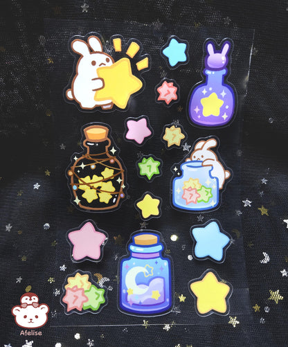 Wishing Star Sticker Sheet