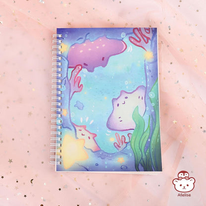 Manta Rays A5 Reusable Sticker Book