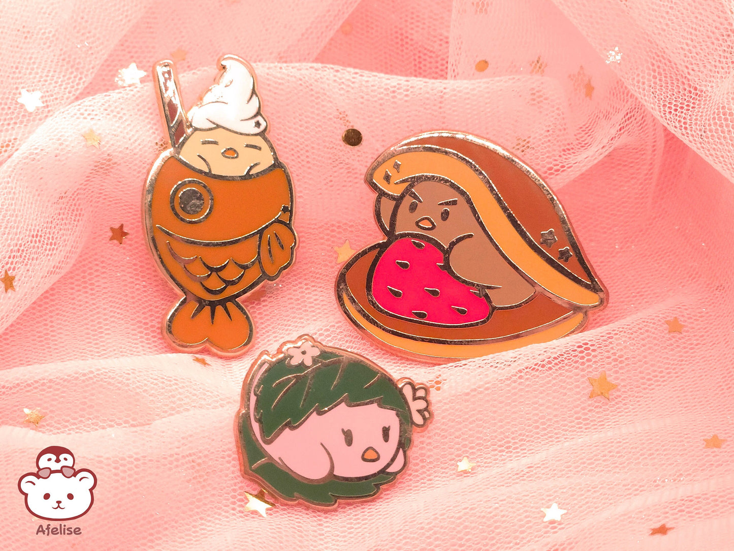 Chickie Hard Enamel Pin