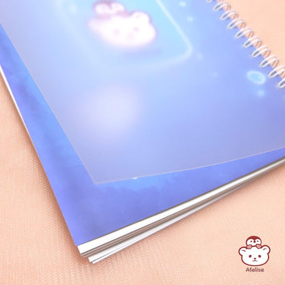 Manta Rays A5 Reusable Sticker Book
