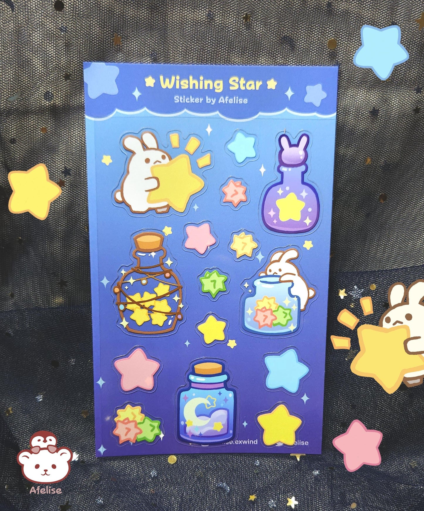 Wishing Star Sticker Sheet