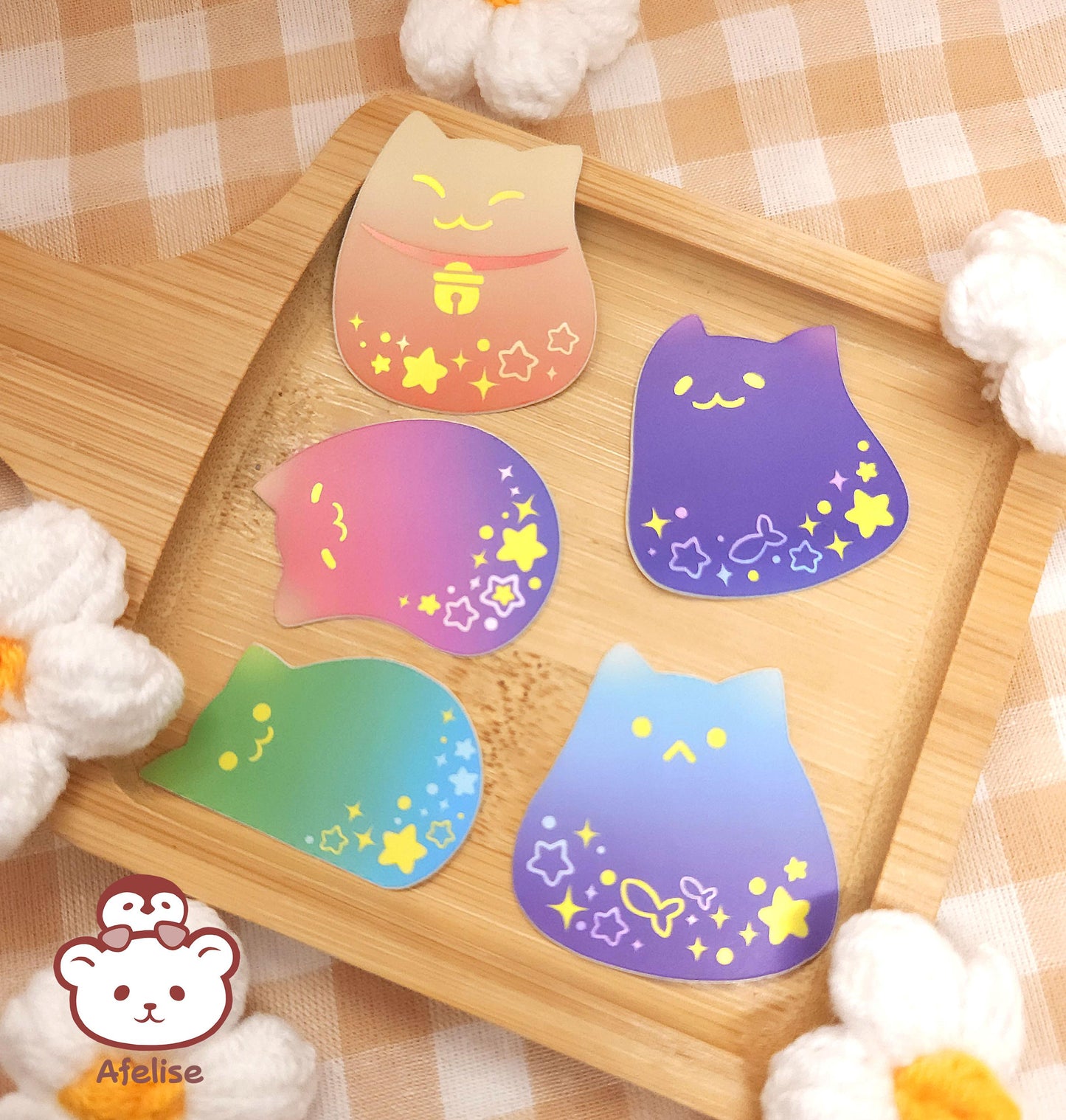 Gummy Cat Sticker Pack