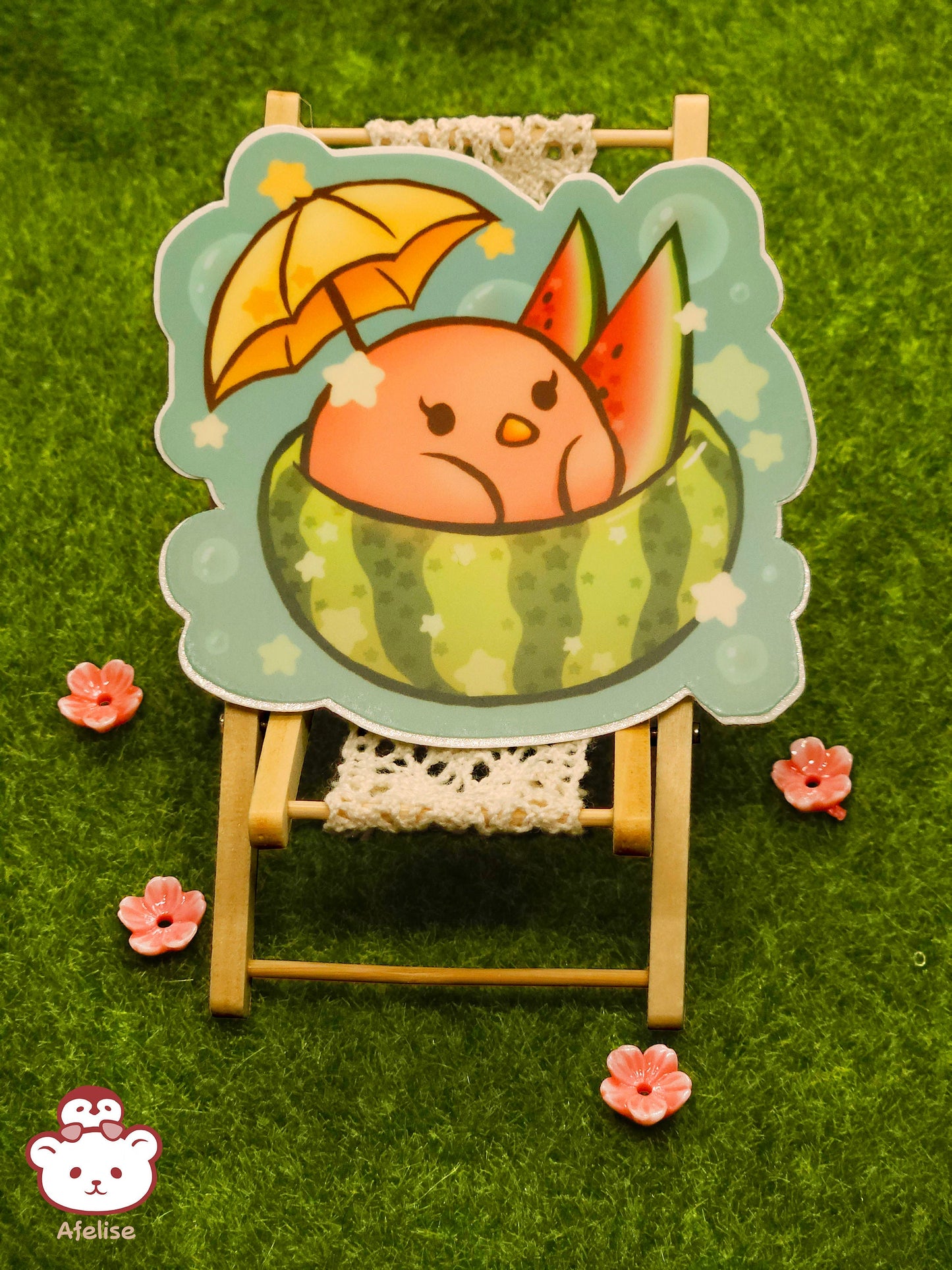 Chickie Vinyl Die Cut Sticker
