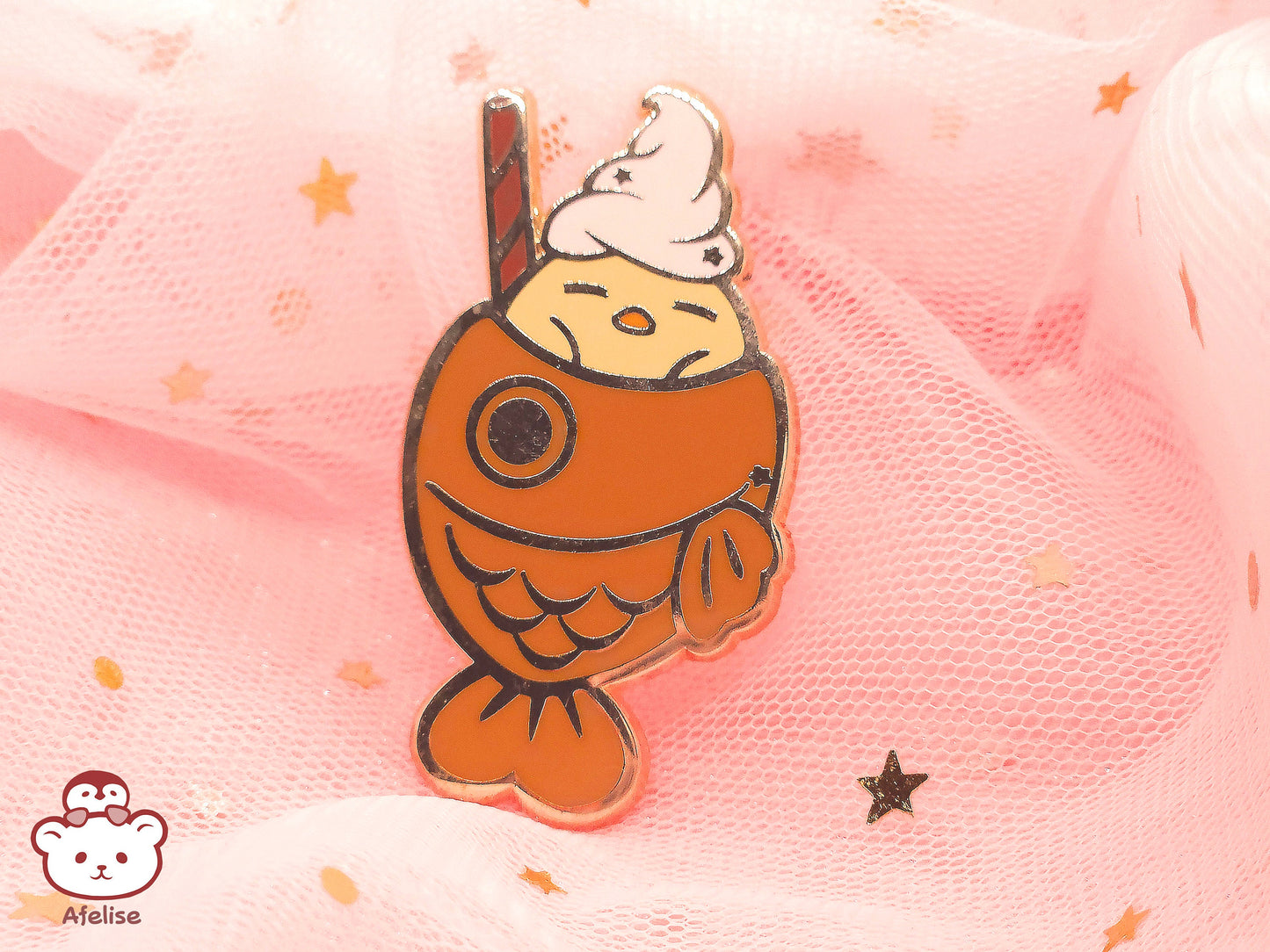 Chickie Hard Enamel Pin