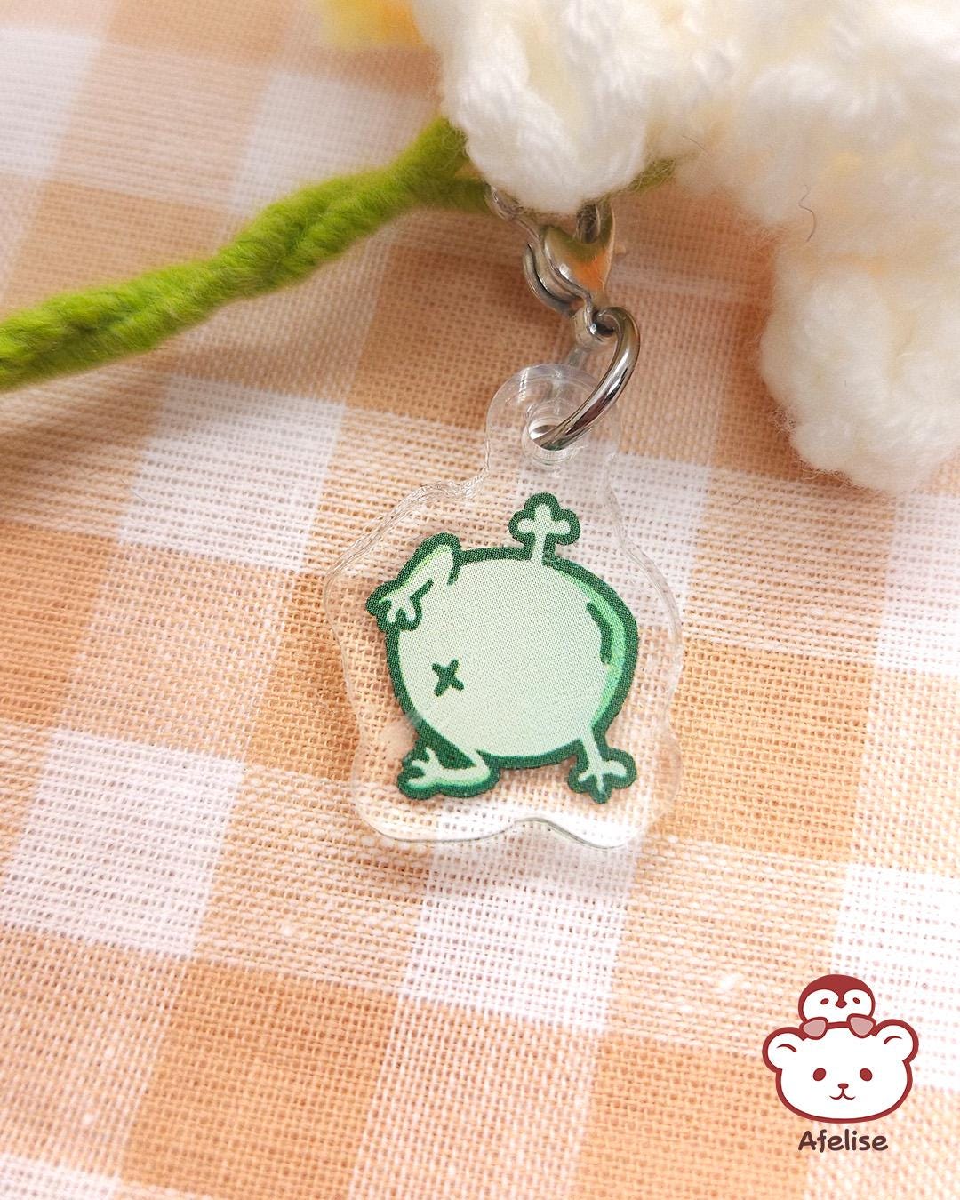 Lil Froggies Acrylic Phone Charm Strap