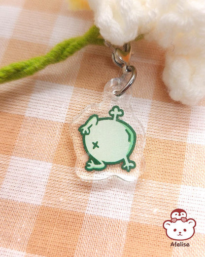 Lil Froggies Acrylic Phone Charm Strap