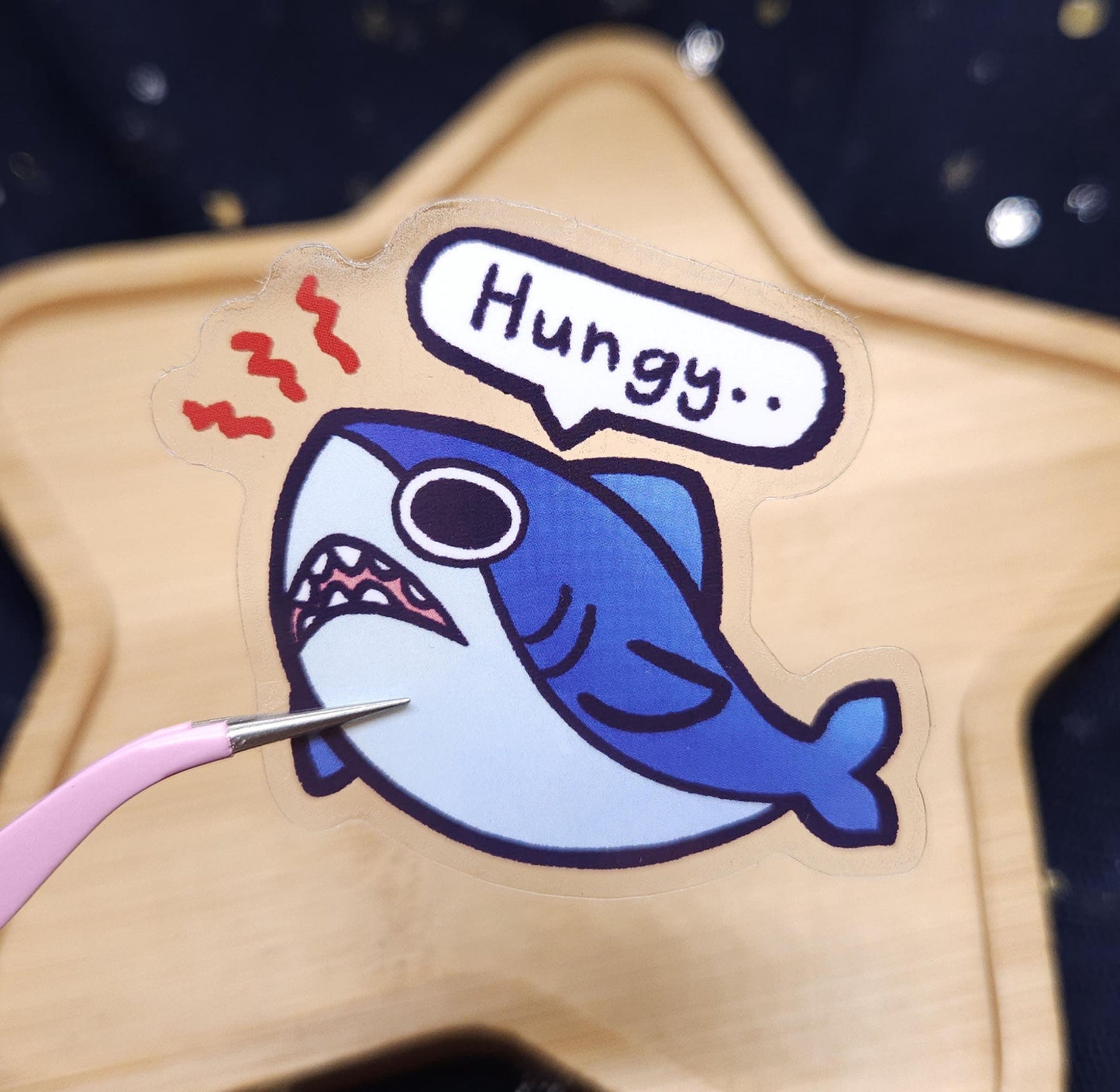 Fishie Friends Transparent Glossy Sticker