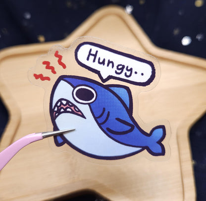 Fishie Friends Transparent Glossy Sticker