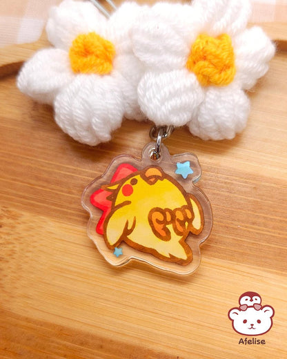 Lil Parrots Acrylic Phone Charm Strap