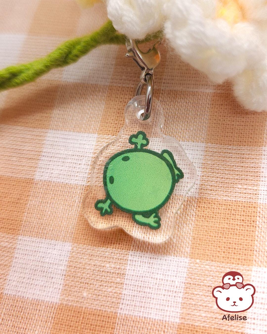 Lil Froggies Acrylic Phone Charm Strap