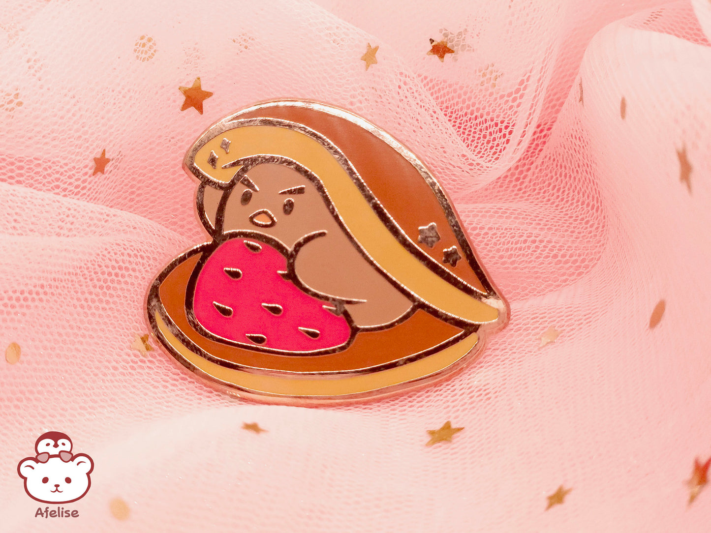 Chickie Hard Enamel Pin