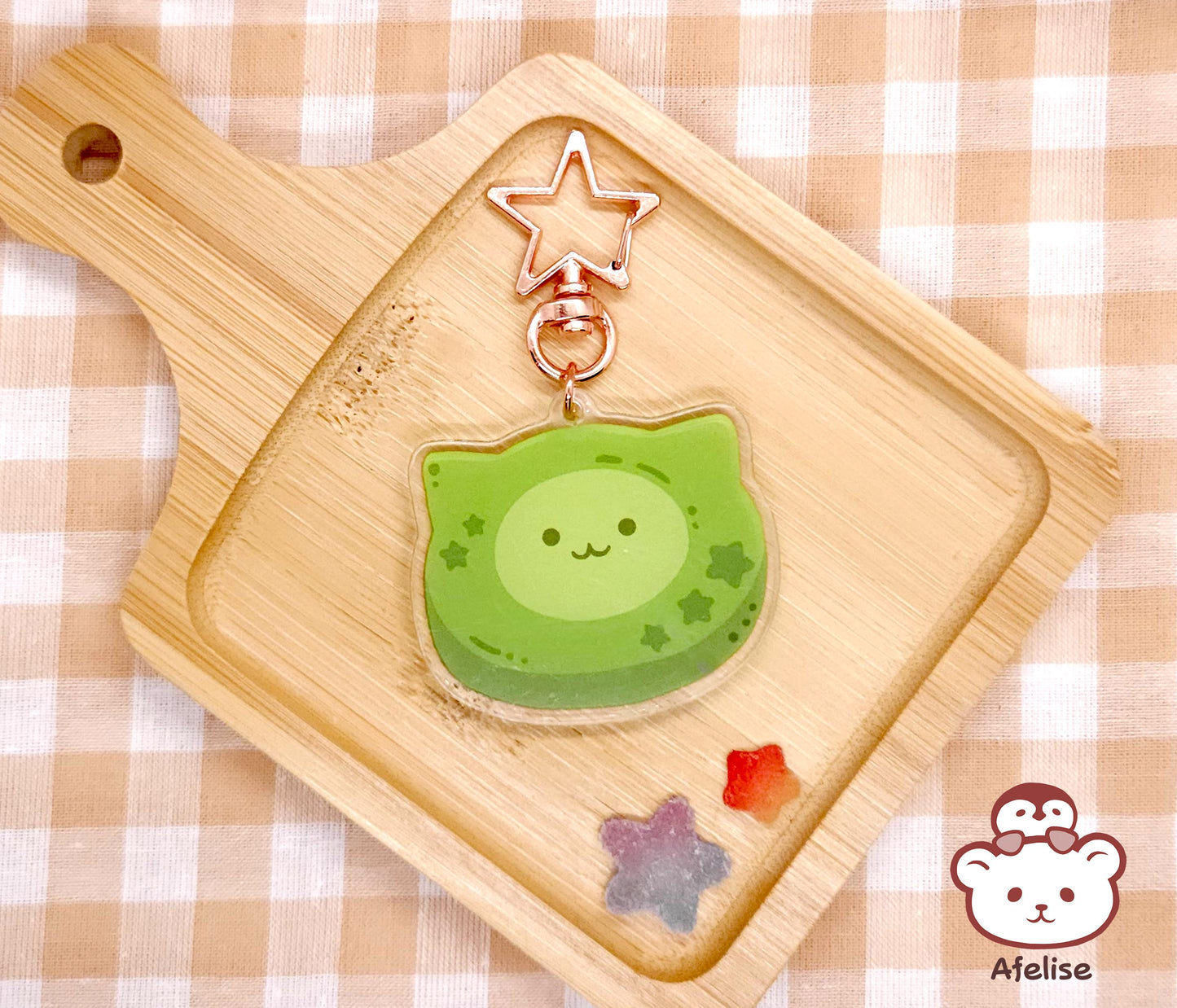 Mystery Bag Dessert Kitties Acrylic Keychain
