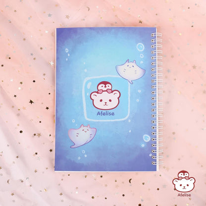Manta Rays A5 Reusable Sticker Book