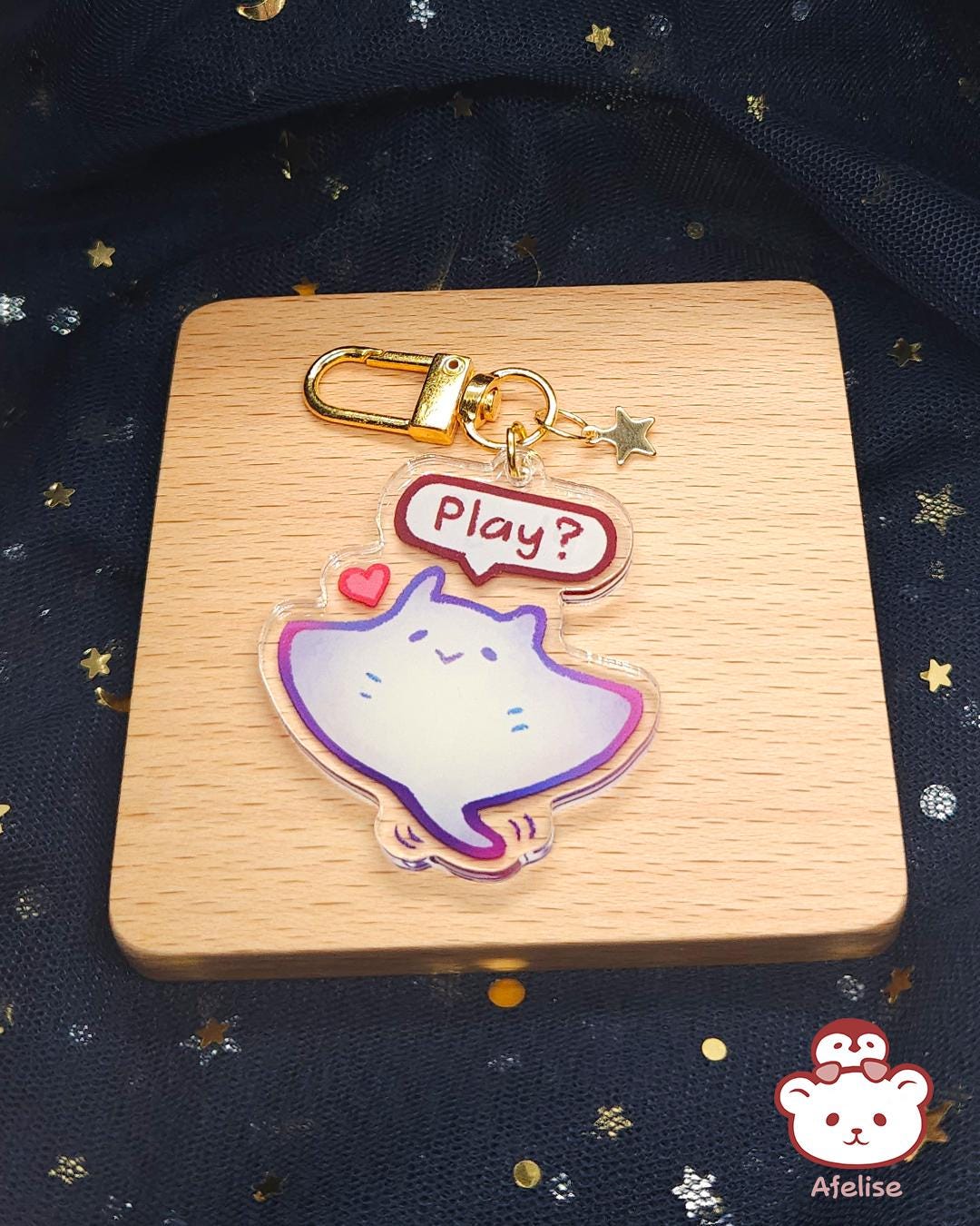 Mystery Bag Fishie Friends Acrylic Keychain