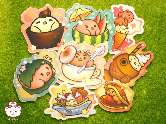 Chickie Vinyl Die Cut Sticker
